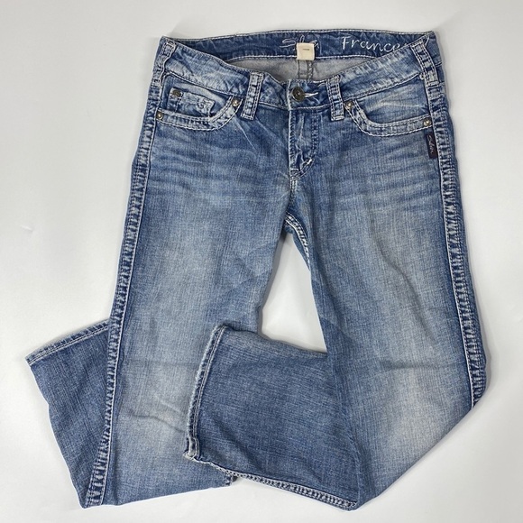 Silver Jeans Frances Capri Jeans Size 29 - Picture 1 of 10